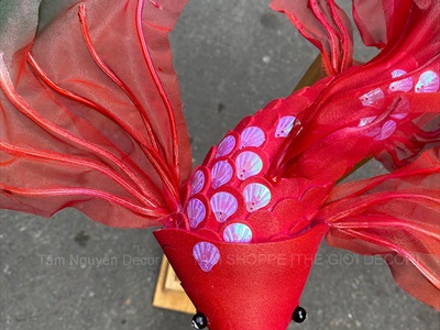 Set phụ kiện tự làm cá chép Mini decor [Loại đẹp] D45cm SET-DIY-05